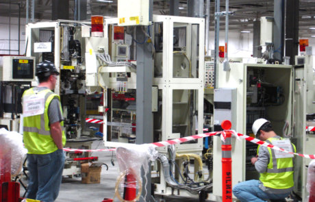 tradesmen working with high voltage equipment tradesmen in hazardous energy environment