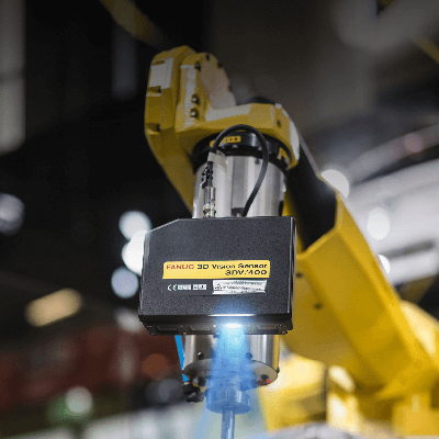 fanuc 3d vision unit in manufacturing