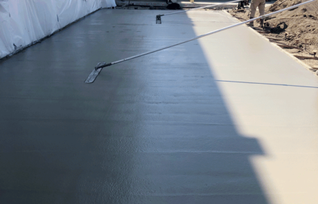 concrete construction - shipping dock