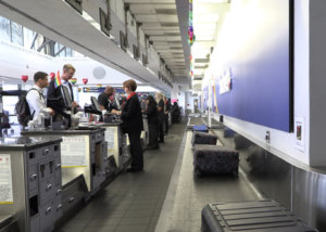 airport ticket counter