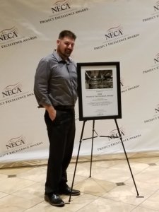 construction team member receives award for excellence