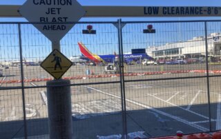 tarmac at municipal airport terminal