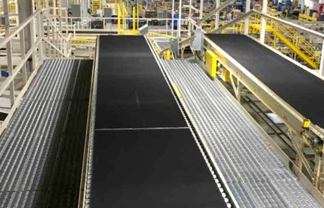 belt conveyor assembly system