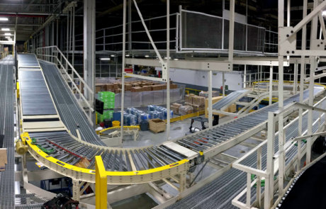 assembly conveyor curves