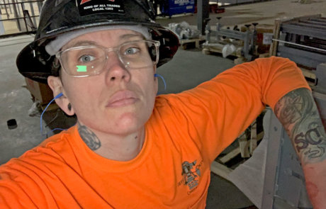 bree, millwright, women in construction