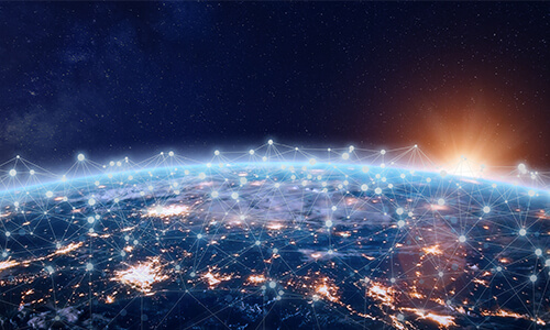 worldwide digital connection