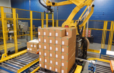 robotic palletizing systems cell