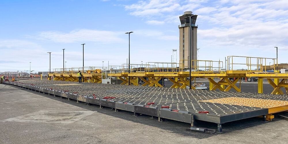 intermodal air cargo terminal for fedex