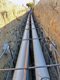 civil electrical project, air cargo fed ex san diego