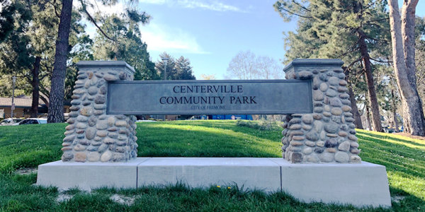 civil construction for fremont city park signage