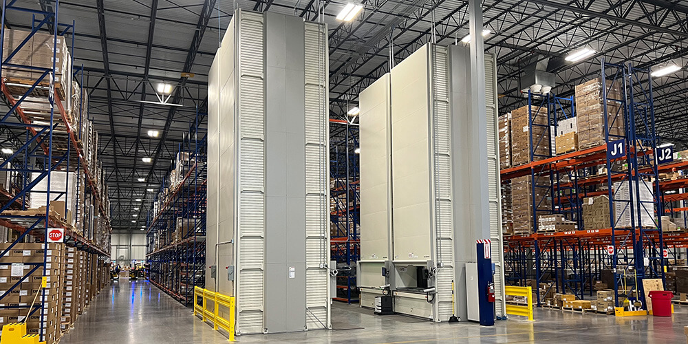 hanel rotomat order fulfillment center for spare parts operation for medical device maker