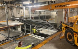 mechanical parking system installation