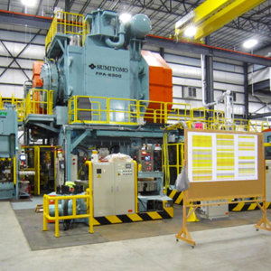 forging press at kobe aluminum