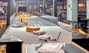 parcel singulation by visicon capella system