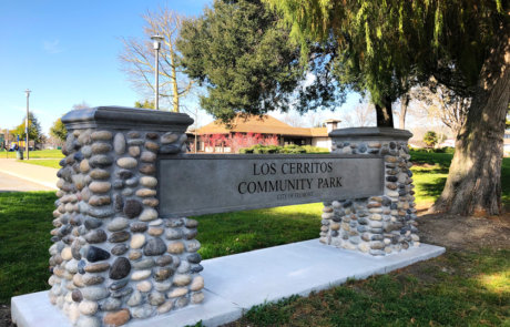 city park sign fremont california