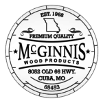 mcginnis wood products cooperage logo