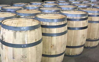 close up of mcginnis barrels