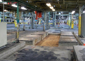 nummi auto assembly plant decommissioning, dismantle, transport