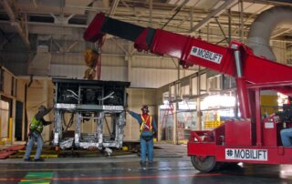 industrial mechanics dismantling and rigging auto manufacturing system