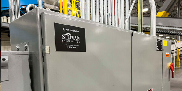 electrical panel for conveyor system controls and automation