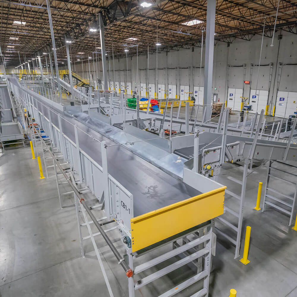 induction conveyor system