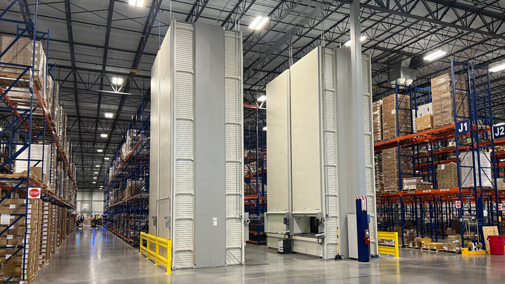 hanel roto system in fulfillment center