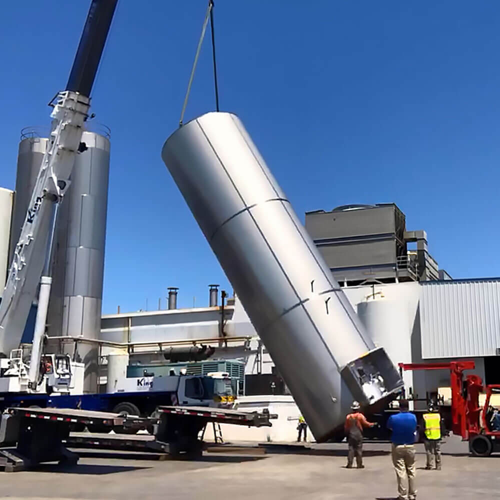 silman safety team watching over equipment relocation