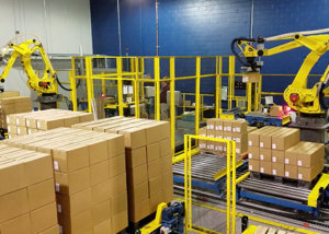 automated robotic palletizing systems robotic cells
