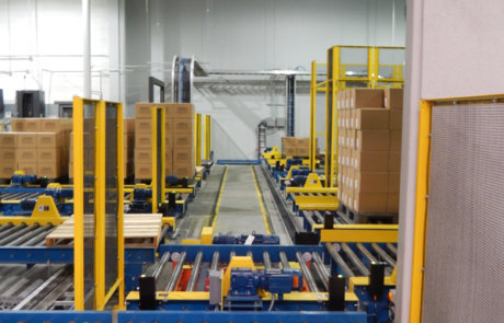 automated palletizing system conyence