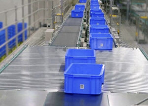 tote sortation and conveyor