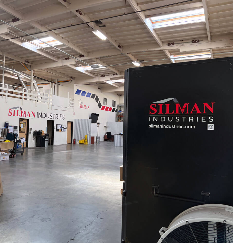 Clean Shop at SilMan headquarters construction site preparation, shop maintenance