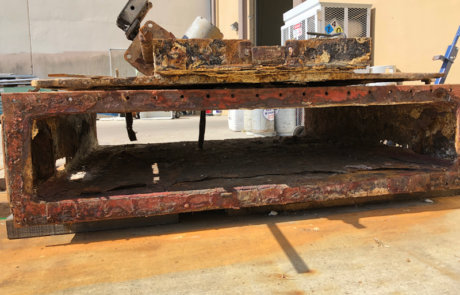 weather slide gate to be replaced