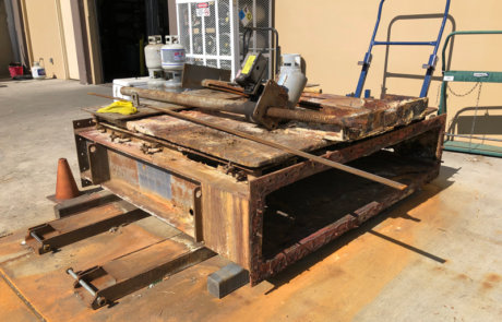 weather slide gate to be replaced