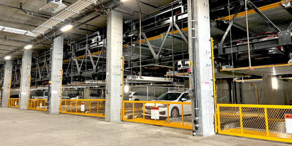 semi automated parking system