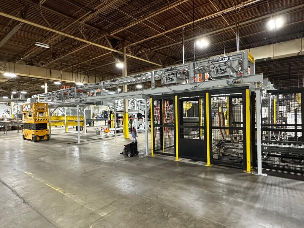 bildge return system in cooperage facility