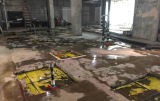 concrete installation