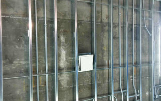 clinical lab framing construction