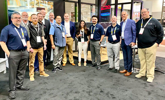 conveyor manufacturer talos with silman at modex