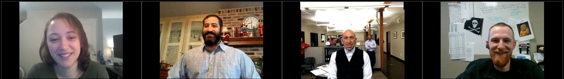 team member photos from virtual conference