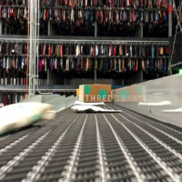 sortation and conveyor in apparel distribution center