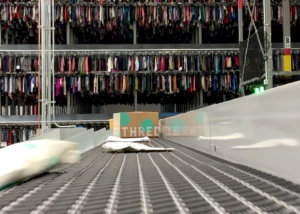 conveyor at thredUP fulfillment center case study