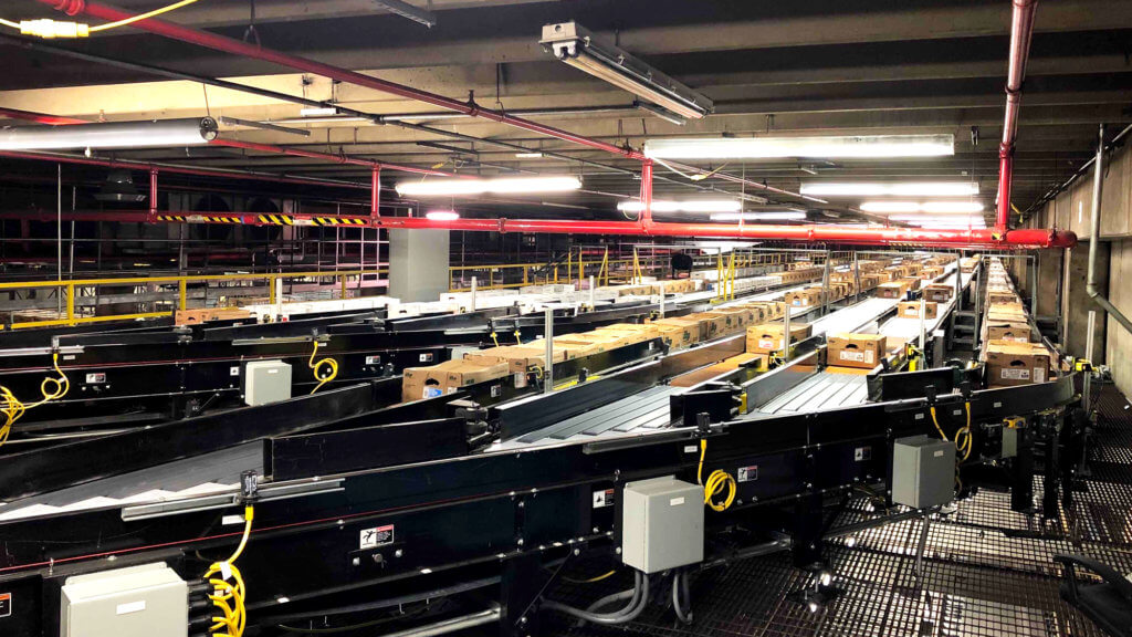 inspection sortation system integration