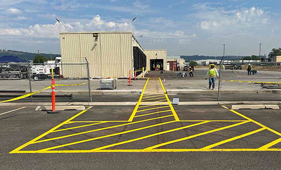 new installation parcel hub