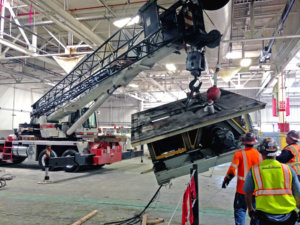 tesla auto plant demolition